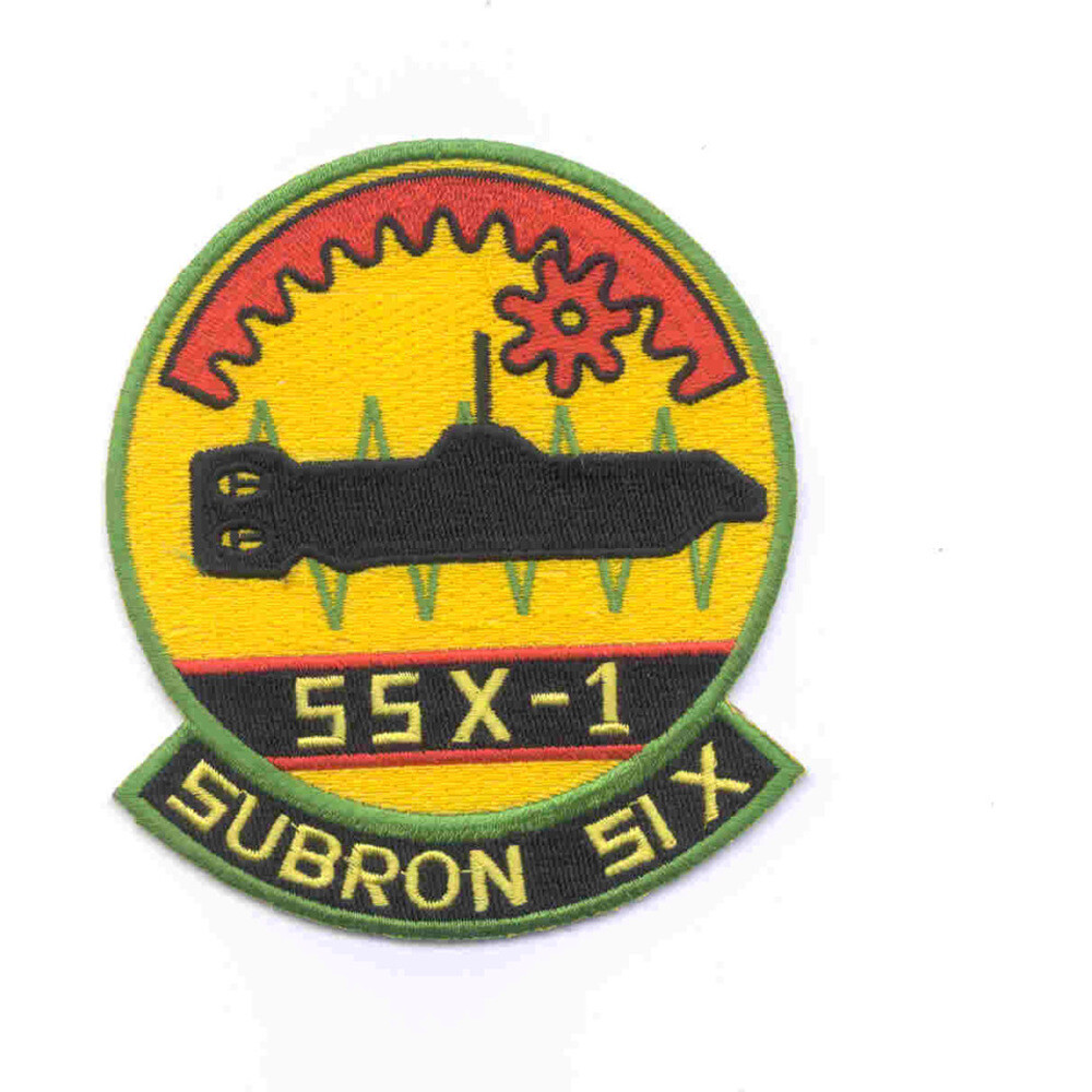 SSX-1 SUBRON Six Patch