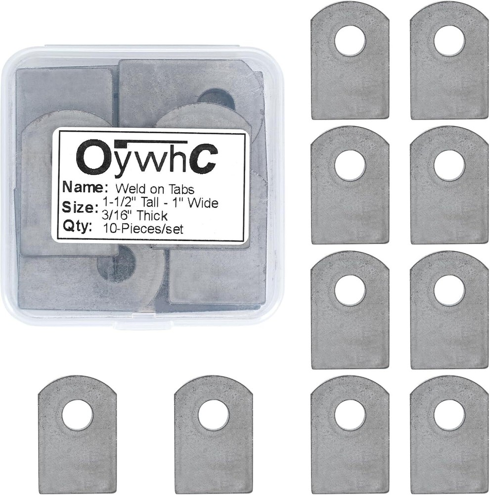 Weld on Tabs Steel Shock Basic Weld Tab Universal Weld on Tabs Flat Bottom Mo...