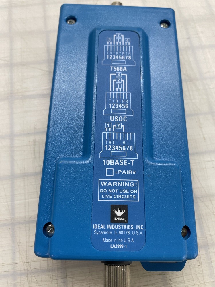IDEAL WIRING VERIFIER TEST MODEL 62-050