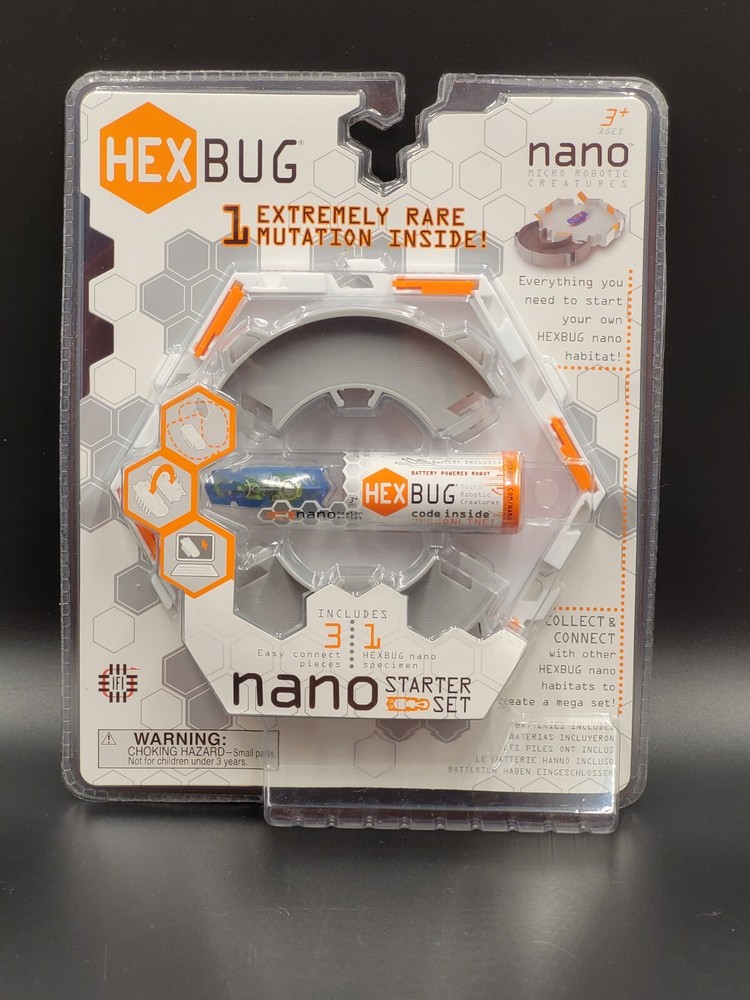 Hexbug Nano Starter Set Extremely Rare Mutation 2010 Sealed