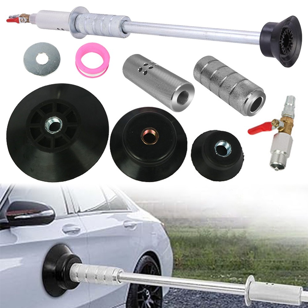 Air Pneumatic Suction Dent Puller Slide Hammer Pulling Car Body Repair Work Tool