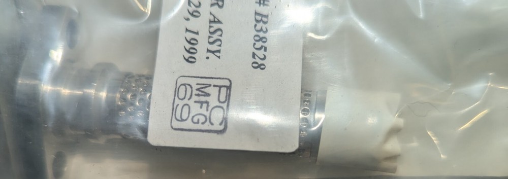 PUROFLOW 10-1205 FILTER ASSEMBLY