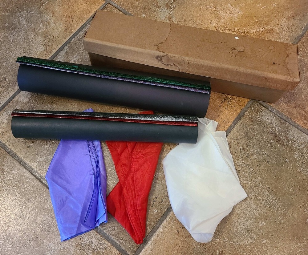 2 Silk Cylinders Magic Mentalism Tricks