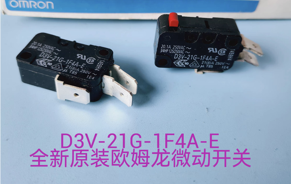 D3V-21G-1F4A-E Micro Switch 21A 250VAC x 1PC NEW