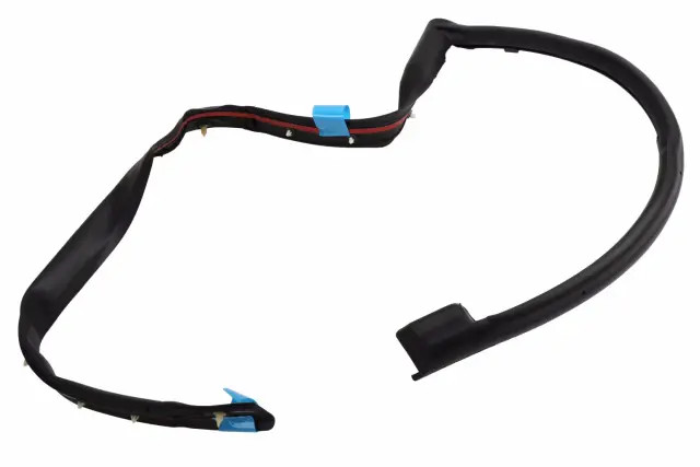 Genuine GM Rear Driver Side Door Rear Auxiliary Weatherstrip 23455369