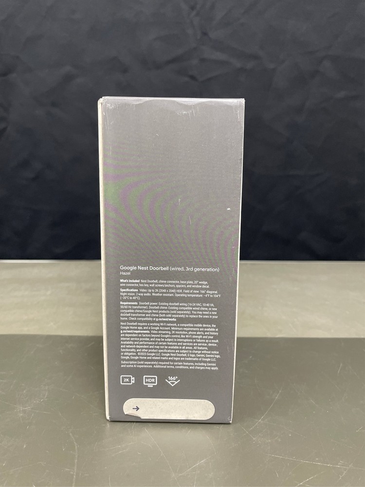Google Nest Doorbell (Wired, 3rd gen) - Hazel 3