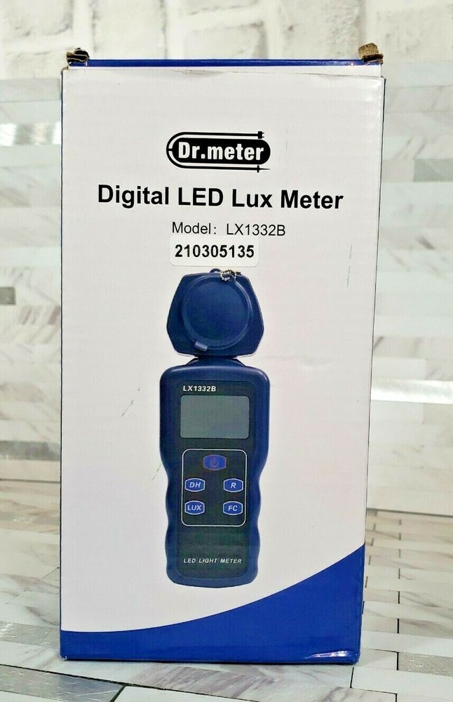 New Dr. Meter Digital LED Lux Meter - LX1332B