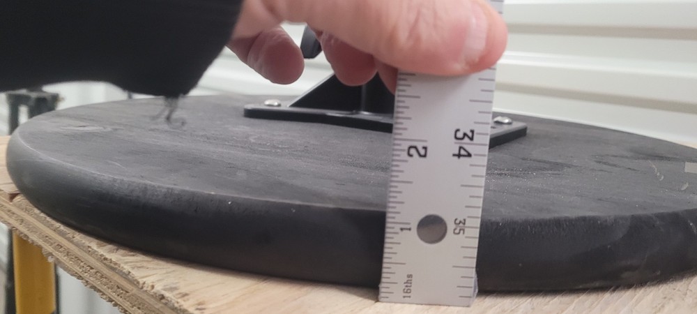 Heavy duty crank up stand