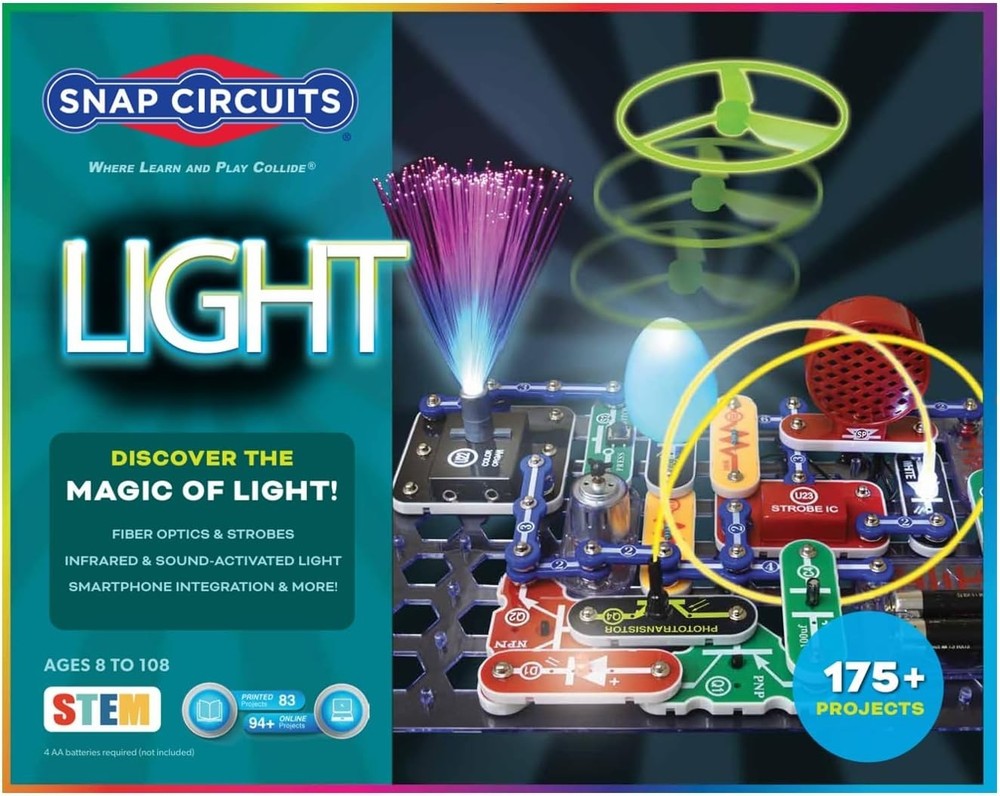 Light Electronics Exploration Kit | Over 175 Exciting STEM Projects | Full Co...