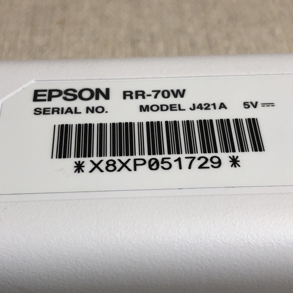 Epson RR-70W Rapid Receipt Scanner