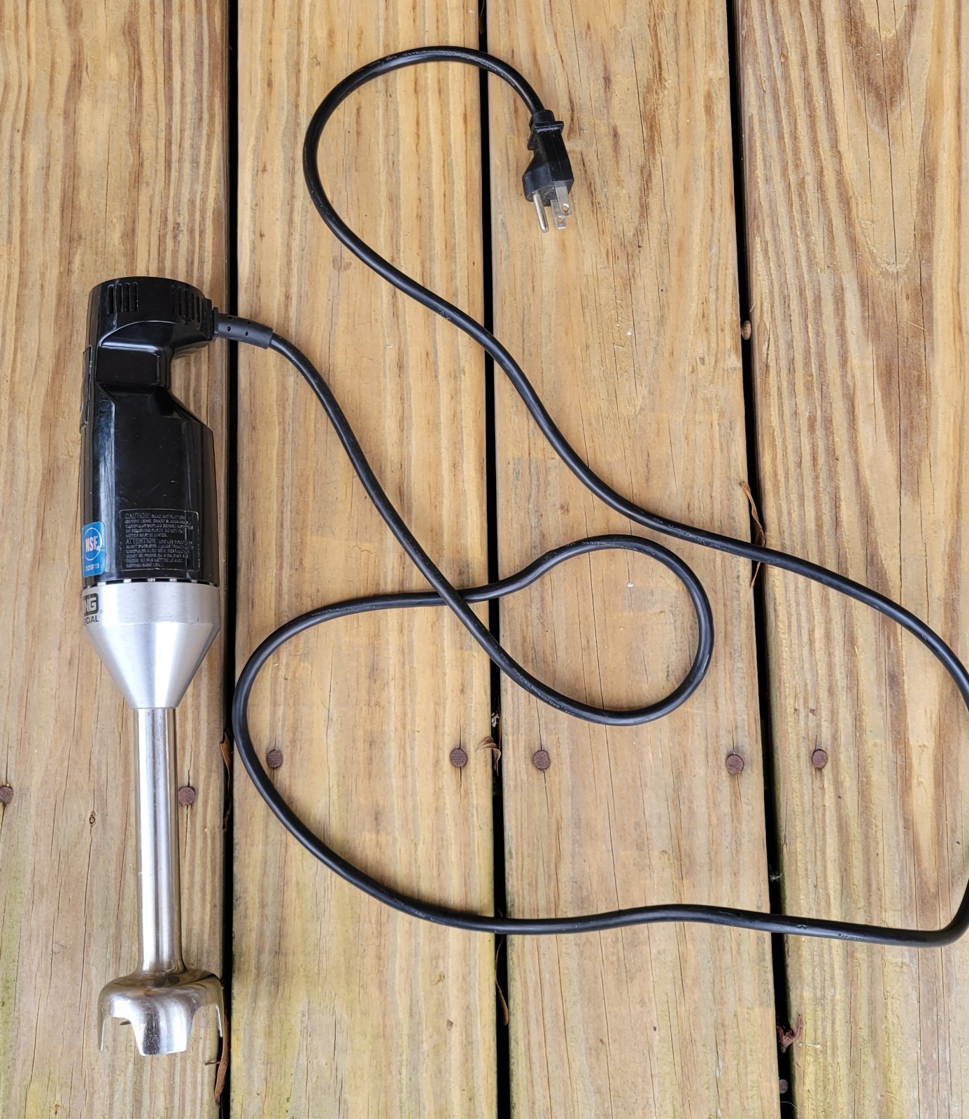 Waring Commercial Pro Quik Stik 2-Speed Immersion Blender Model WSB33
