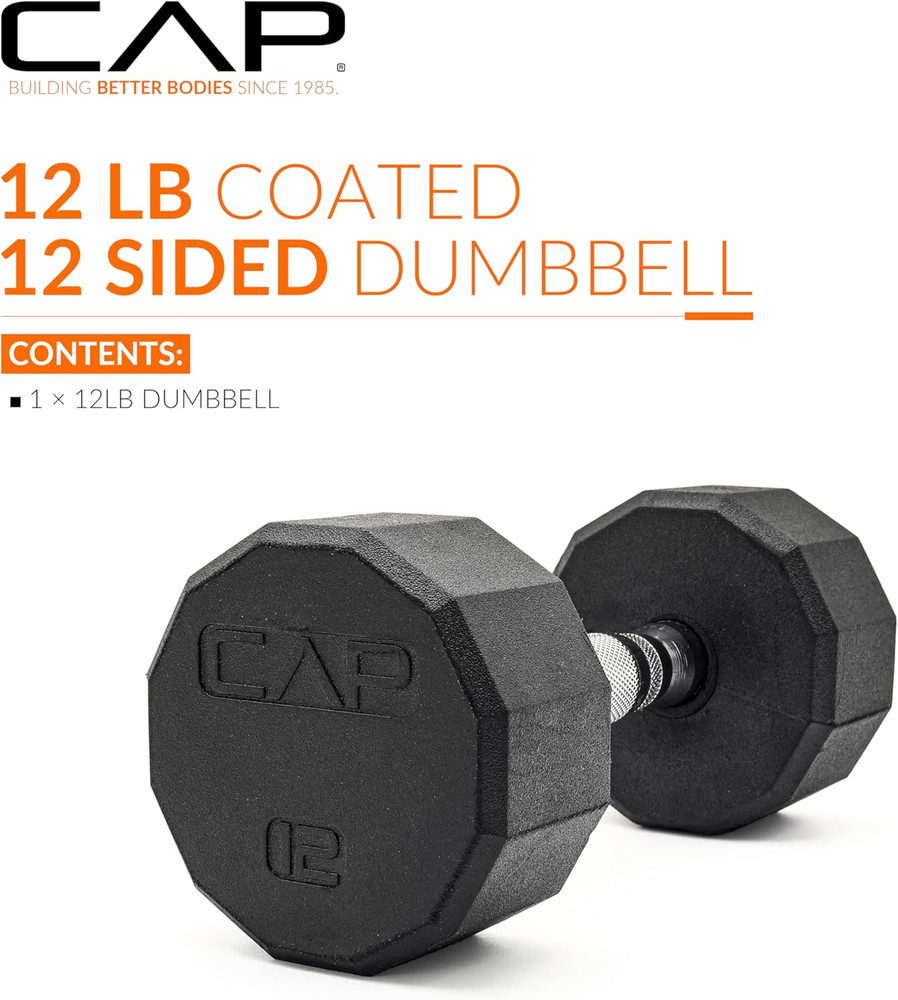 Coated Hex Dumbbell Weight | Multiple Options