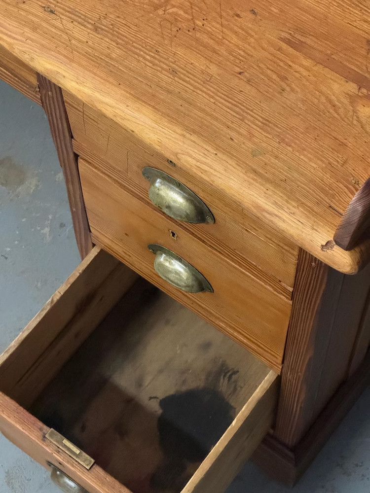 Antique Wood Desk