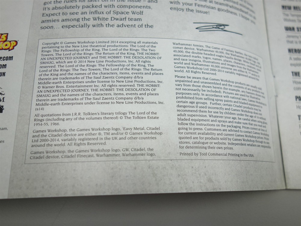 White Dwarf: Issue 27 August 2014 (Games Workshop)