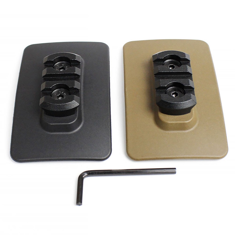 Tactical Helmet Fast Attach Mount Adapter Attachment For Flashlight MLOK Rail