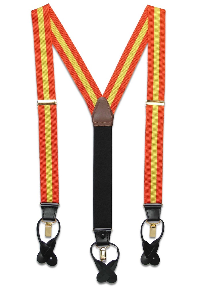 Orange and Yellow Braces