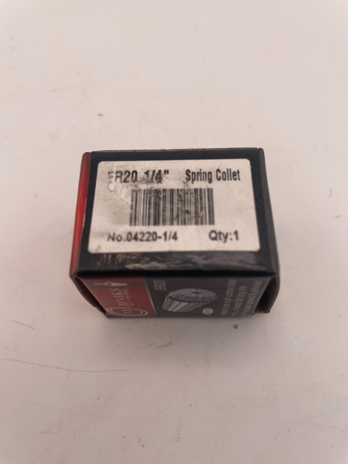 1/4” ER20 PRECISION COLLET - .0002" T.I.R Techniks 04220-1/4