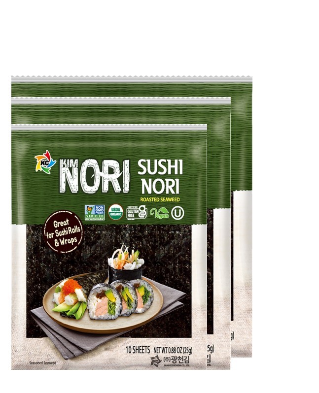 Roasted Seaweed Sushi Nori 25g, 30 sheets