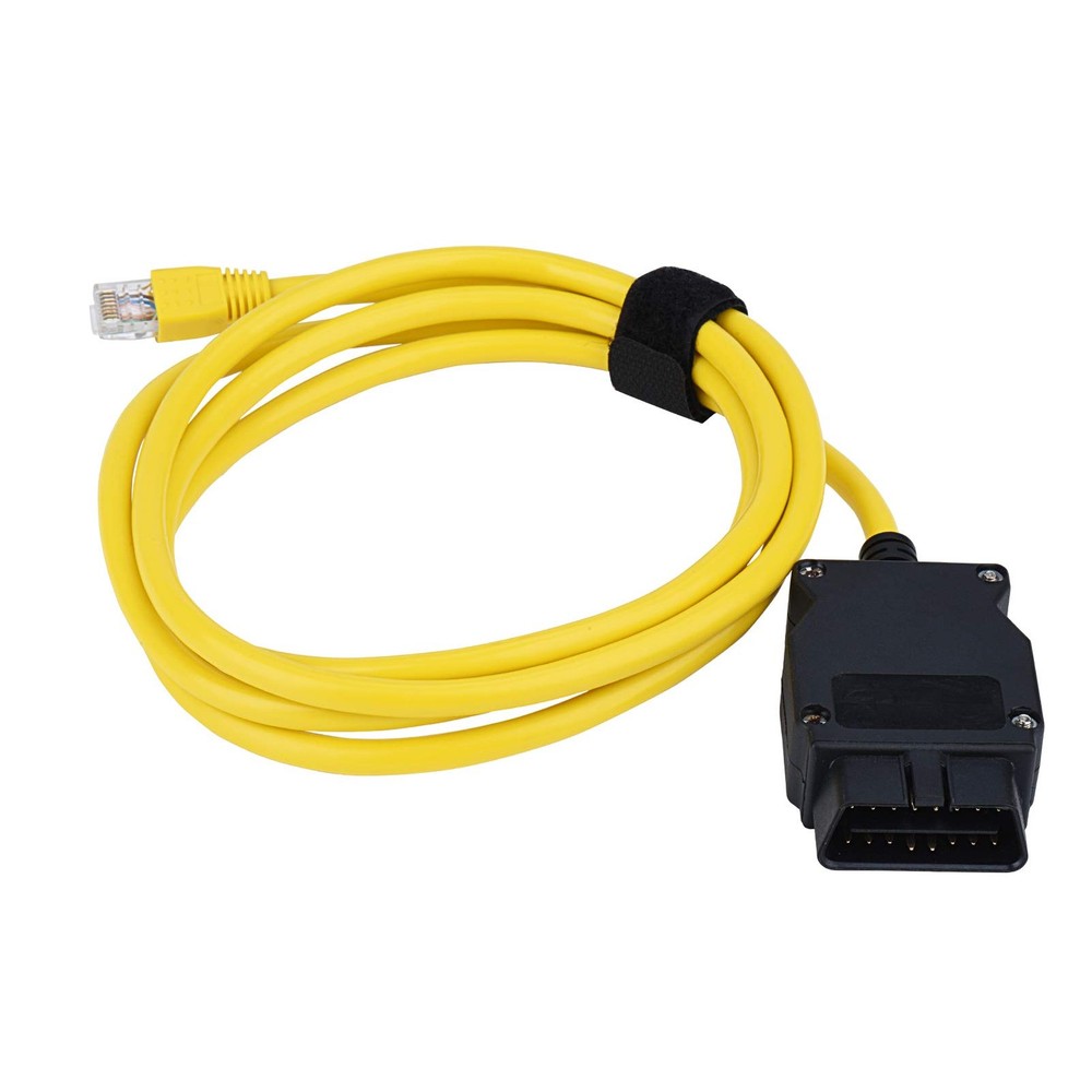 Enet OBD2 RJ45 Cable for F-Series Coding Diagnostics Bimmercode Ethernet 6.6f...