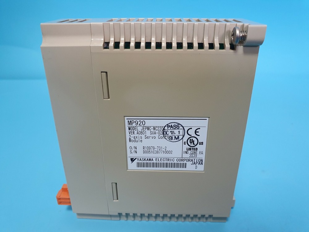1PC YASKAWA MP920 SVA-02 JEPMC-MC220A 2-axis Servo Control Module