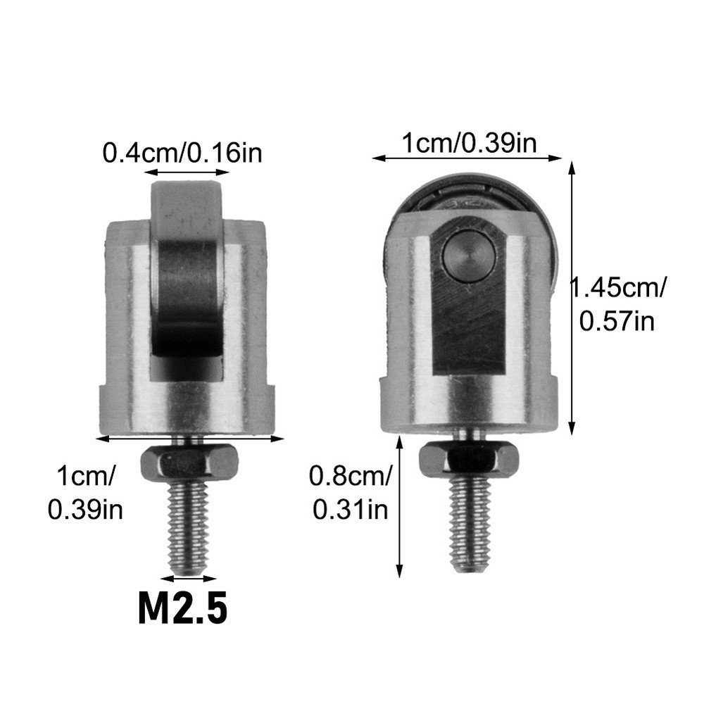Stainless Steel Roller Contact Point for Dial Indicators High Performance