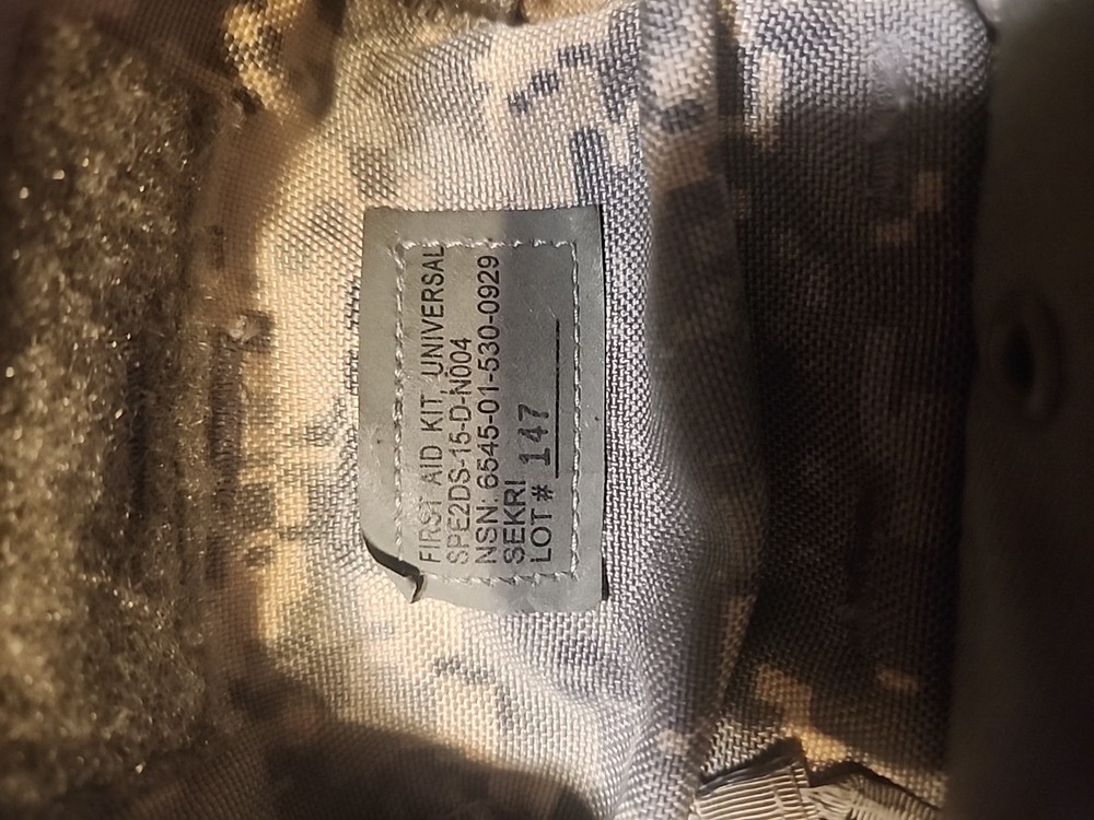 IFAK USGI MOLLE II ACU Improved First Aid Kit Complete