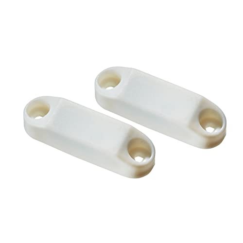 Collection L608 Magnetic Catch 2 Pack White