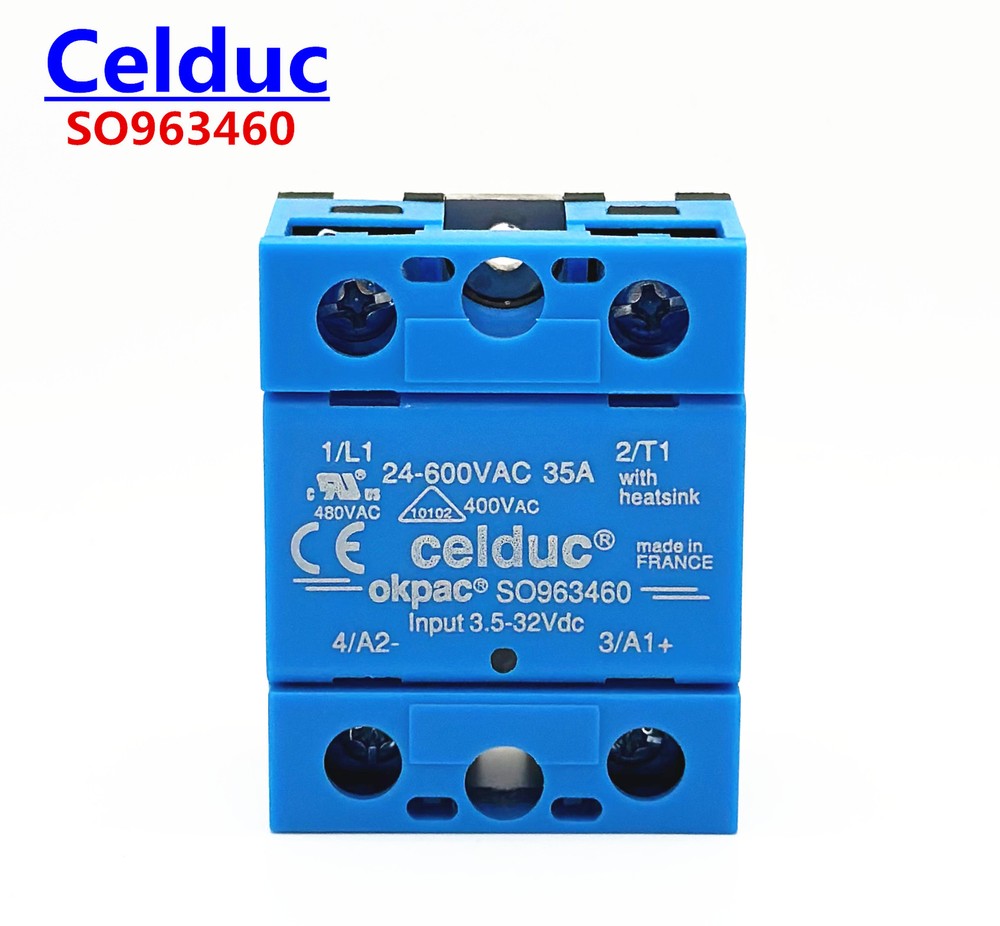 CELDUC solid state relay SO963460 input 3-32VDC OUTPUT 12-280VAC