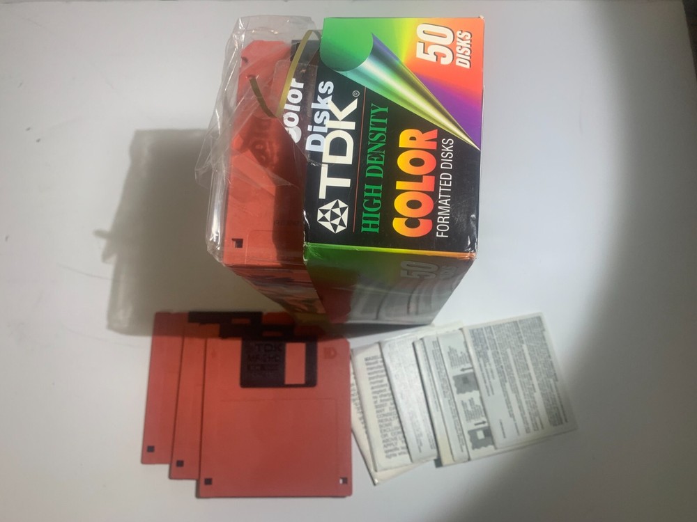 TDK 3.5 inch floppy disks 50 Pack