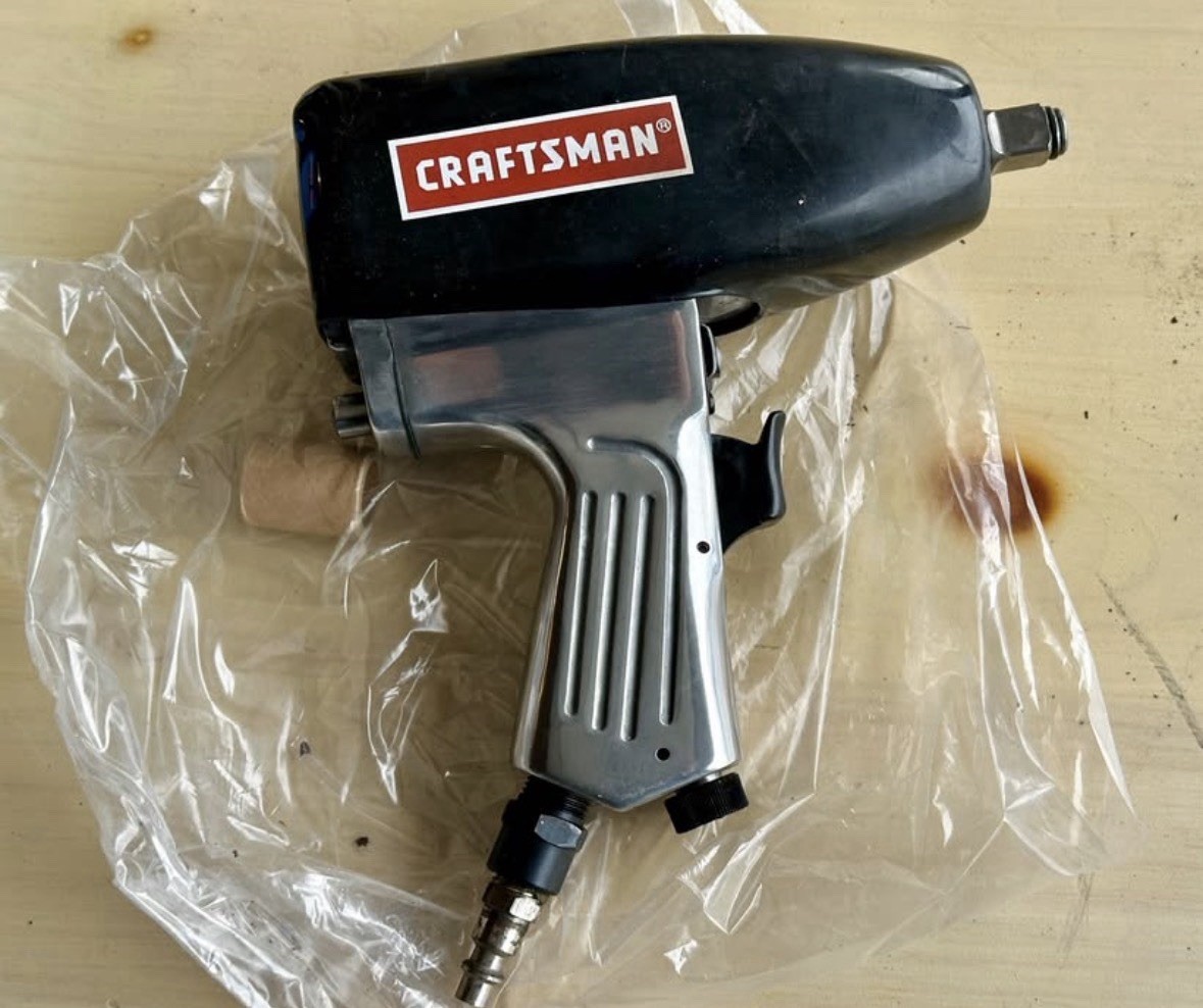 Craftsman 1/2 Inch Air Impact Wrench 350 Ft Lbs Mint Condition