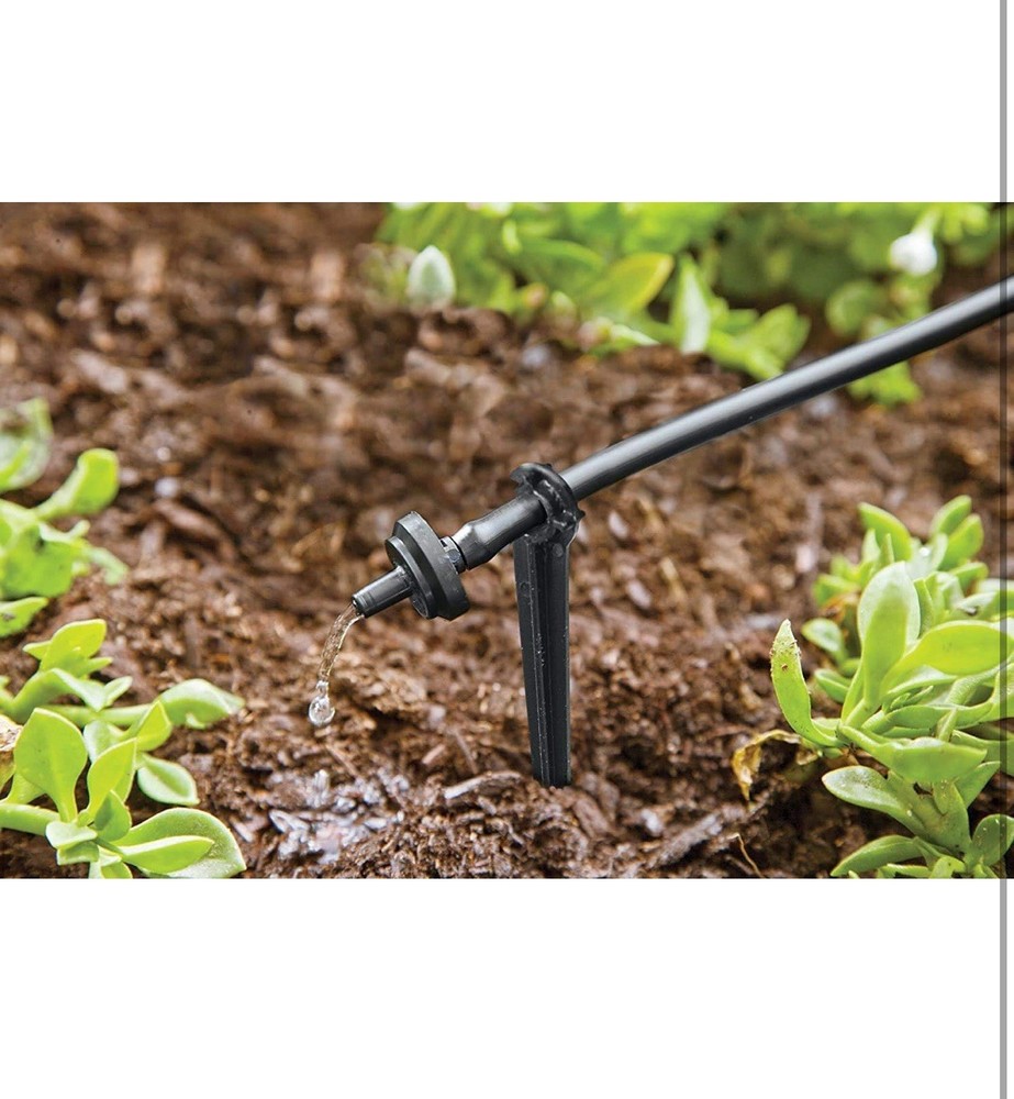 Raindrip Automatic Drip Irrigation Watering Kit with Customizable Timer
