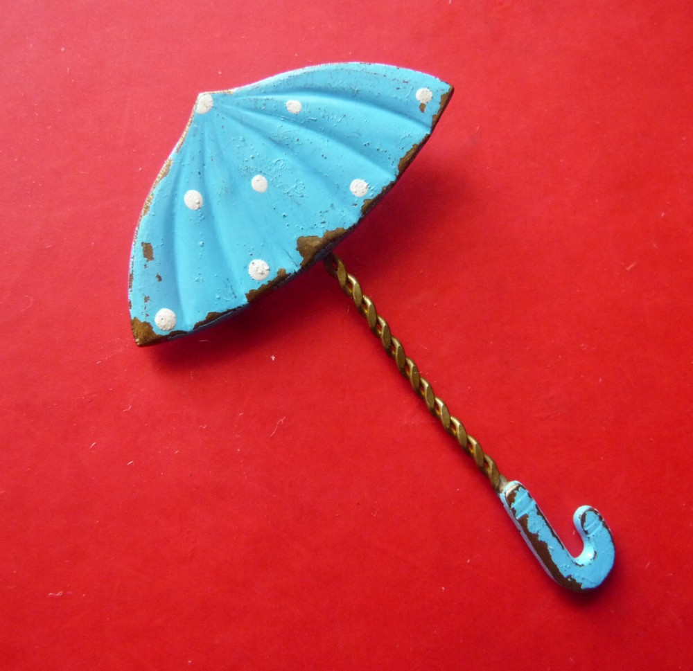 USSR Soviet Beautiful Figured Badge Umbrella