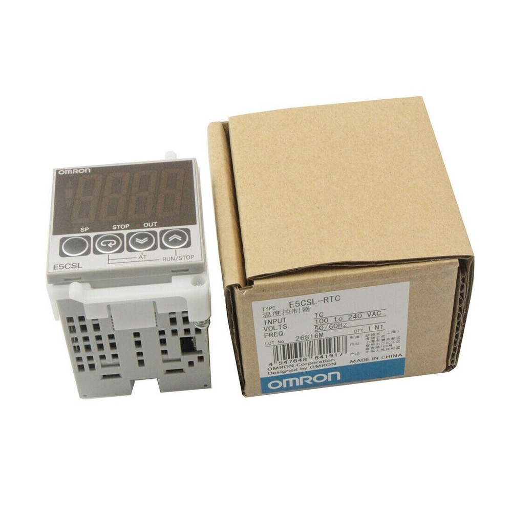 1 year warranty New Omron Temperature Controller E5CSL-RTC E5CSLRTC 100-240V