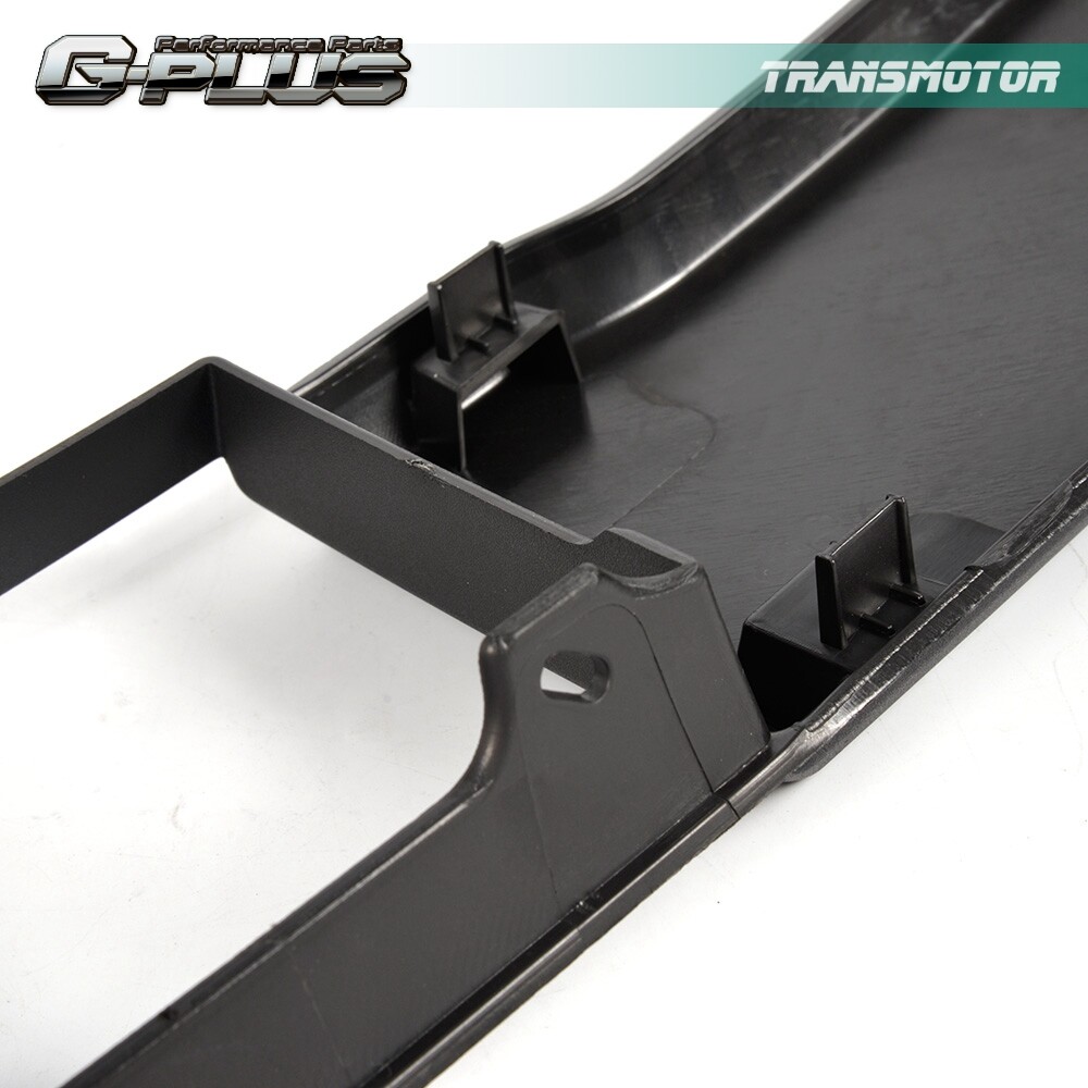 Fit For 15-17 Ford F150 Front Bumper Cover Lower Grille Trim Panel Black Plastic