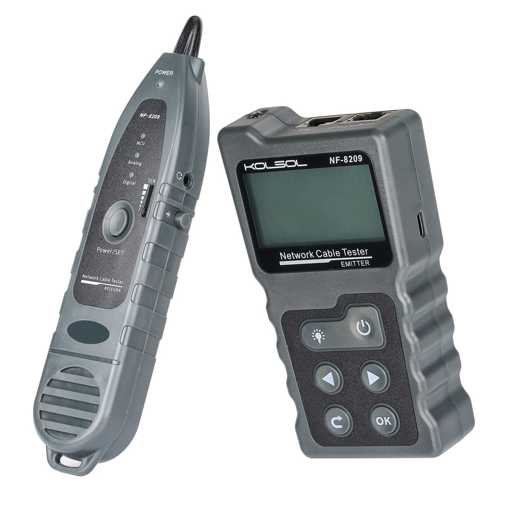 Network Cable Tester Test Cat5 Cat6 Lan POE Wire Checker Cable Wiremap Tester