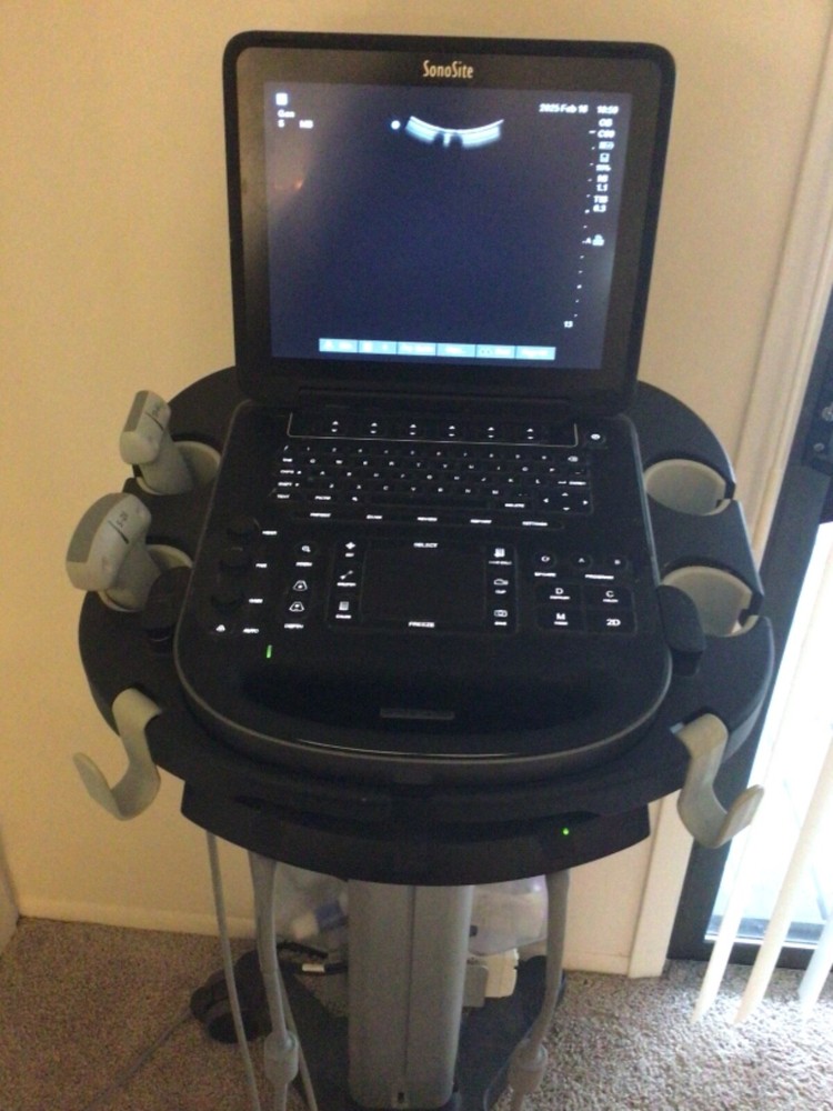 Sonosite Edge 2 ultrasound wIth 2 probes