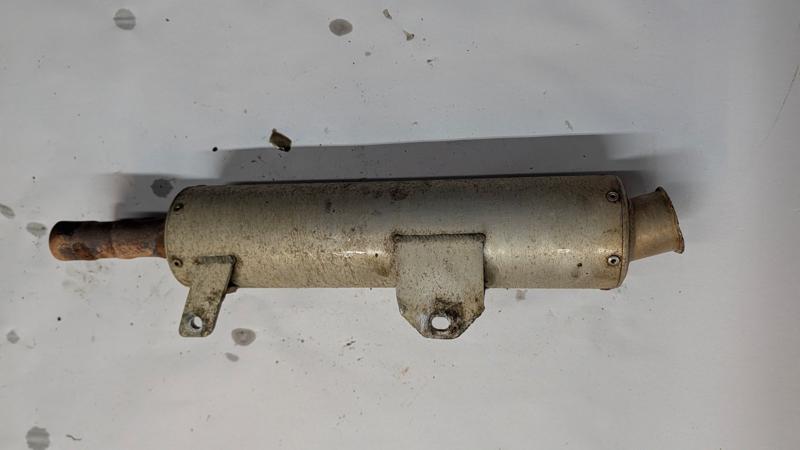 05 09 KAWASAKI BRUTE FORCE 750 KVF750 HMF EXHAUST PIPE MUFFLER SILENCER HEADER