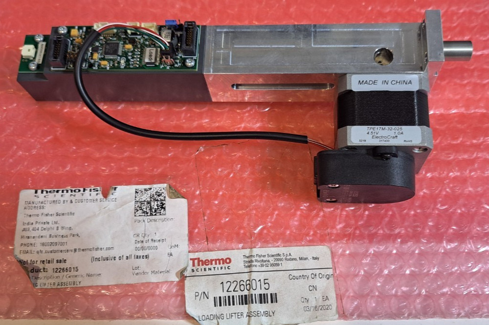 Thermo Scientific Loading lifter Assembly 12266015 TriPlus 500 Headspace Sampler