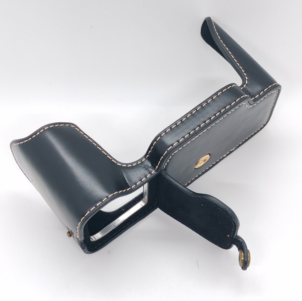 Leather Half Case For Nikon DF Camera Protect Grip