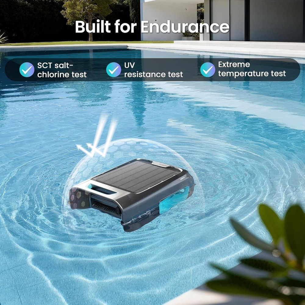 AIPER Surfer S2 Solar Powered Pool Surface Skimmer Robot with APP Support™