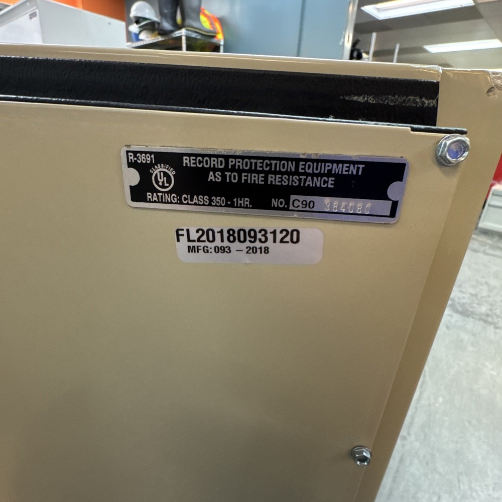 FIREKING 2 DOOR FIRE RESISTANT CABINET CF4436-DPA, GREAT CONDITION!!