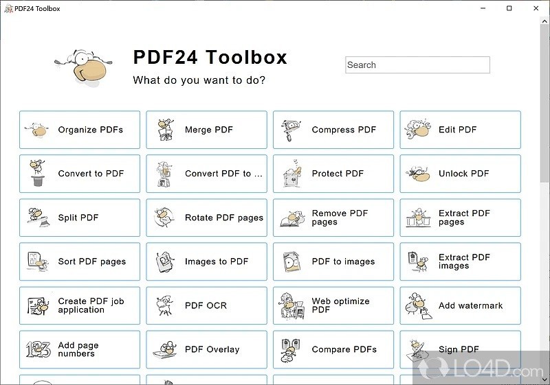 PDF 24 - PDF Editor Software - Convert Text Objects Images Forms & more USB