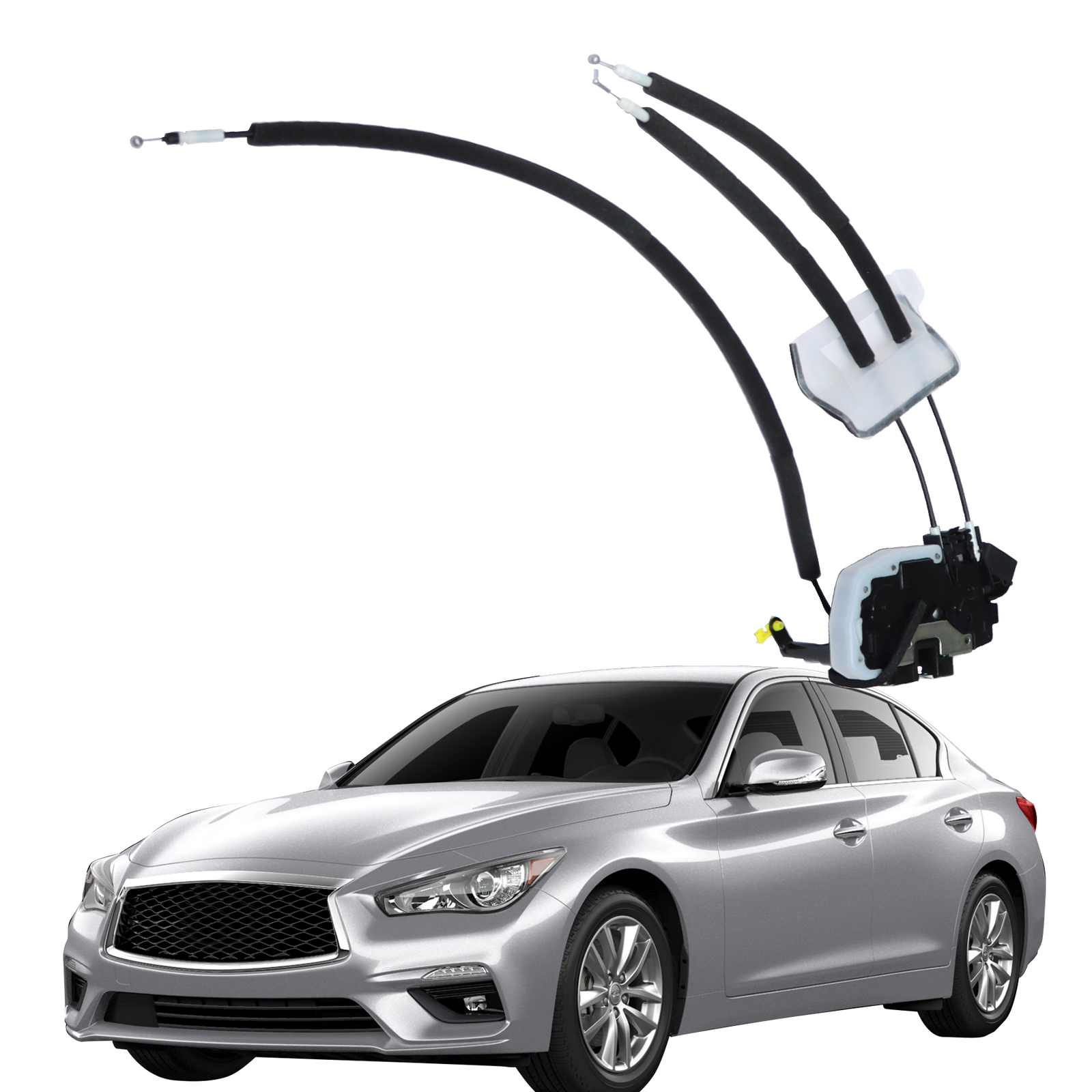 Front Left Driver Side Door Lock Actuator 80501-4HB0A For Infiniti 2014-2020 Q50