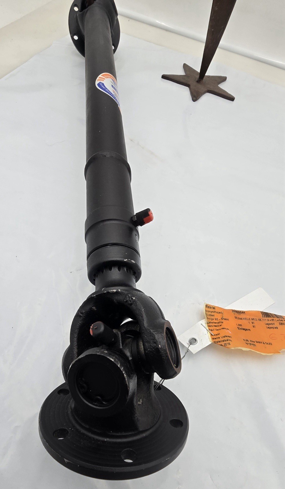 Elbe Elso Gelenke 0.106.111 Universal Cardan PTO Drive Shaft W/540mm Ext NEW OEM