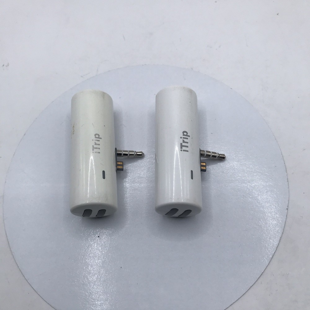 Griffin iTrip FM Transmitter for iPod White 3.5mm Jack PAV4014TRIP 2 pc