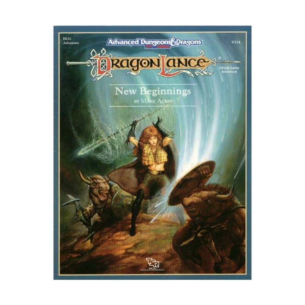 TSR Dragonlance New Beginnings VG
