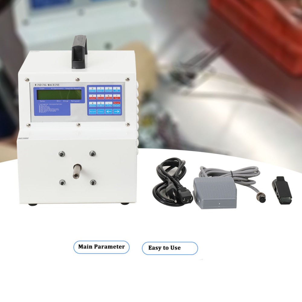 110V High Speed Automatic Wire Twisting Machine LCD Display Line Wire Twister