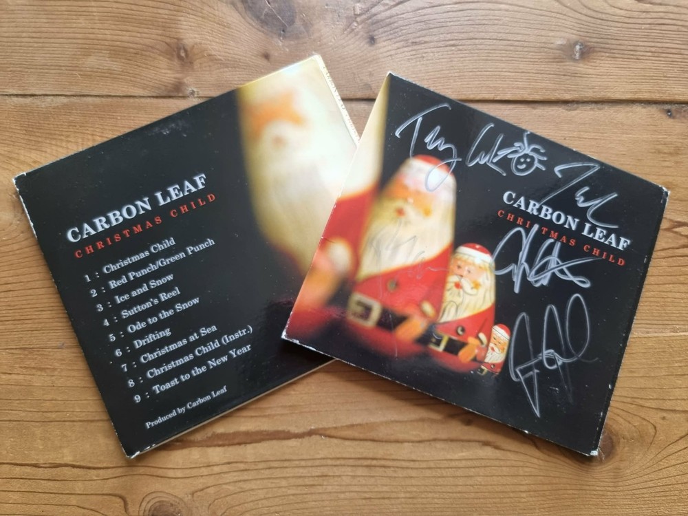 Carbon Leaf - 'Christmas Child' SIGNED CD! [2010]