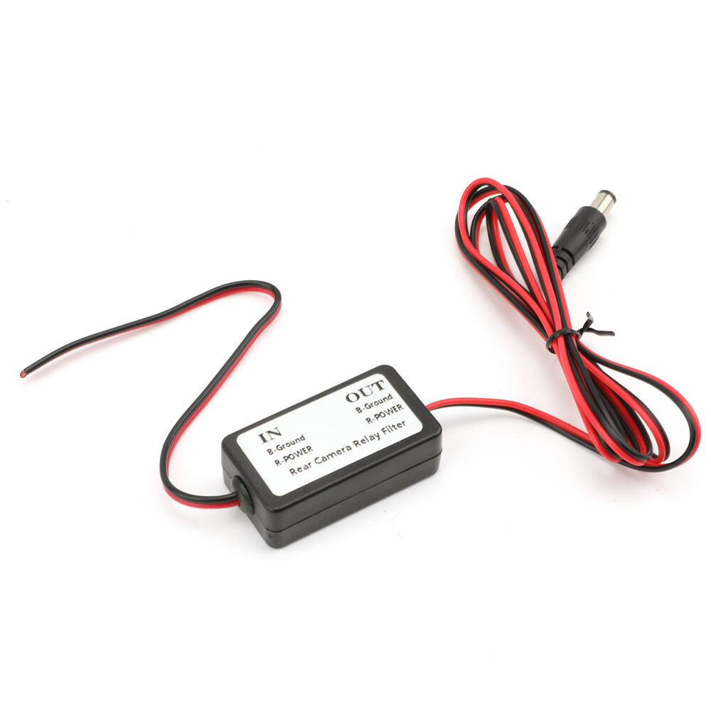Car Reverse Backup Camera Relay 12v Capacitor Filter Rectifier Box for Rear View