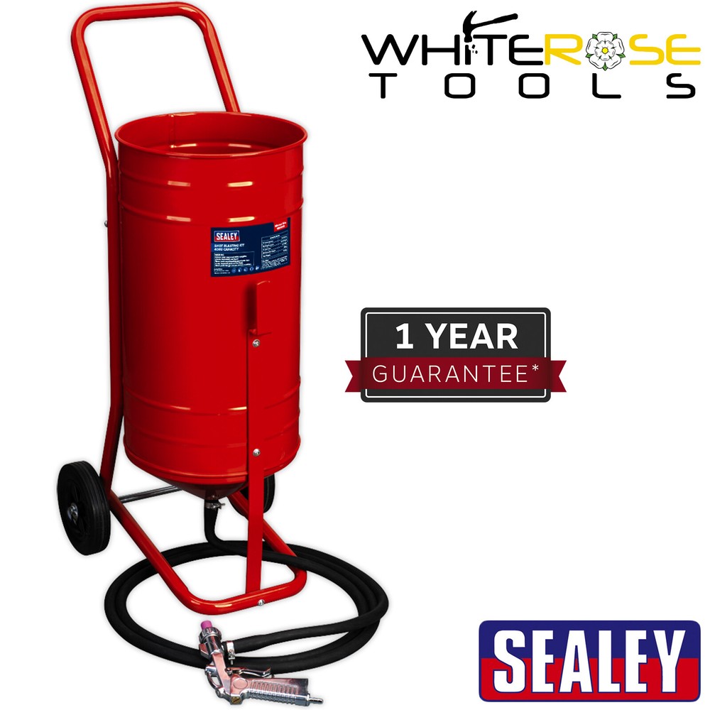 Sealey Shot Blasting Kit 40kg Capacity